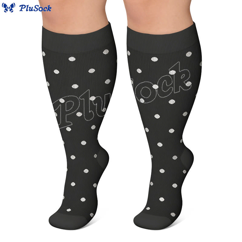 Chaussettes de compression à losanges grandes tailles 2XL - 7XL (3 paires) - image 9