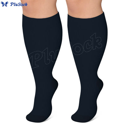 Chaussettes de compression mollet large grande taille (3 paires) - image 7