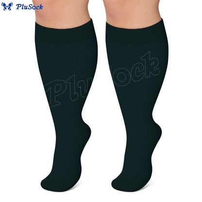 Chaussettes de compression mollet large grande taille (3 paires) - image 8
