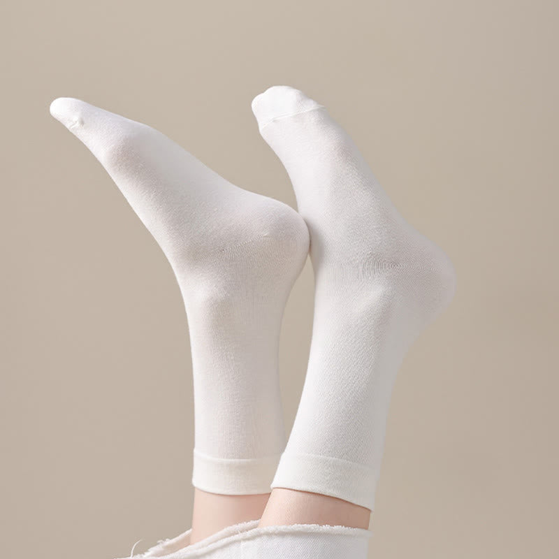 Chaussettes de nuit en coton doux pour la peau (8 paires) - image 2