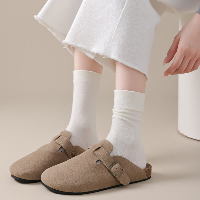 Chaussettes de nuit en coton doux pour la peau (8 paires) - image 5