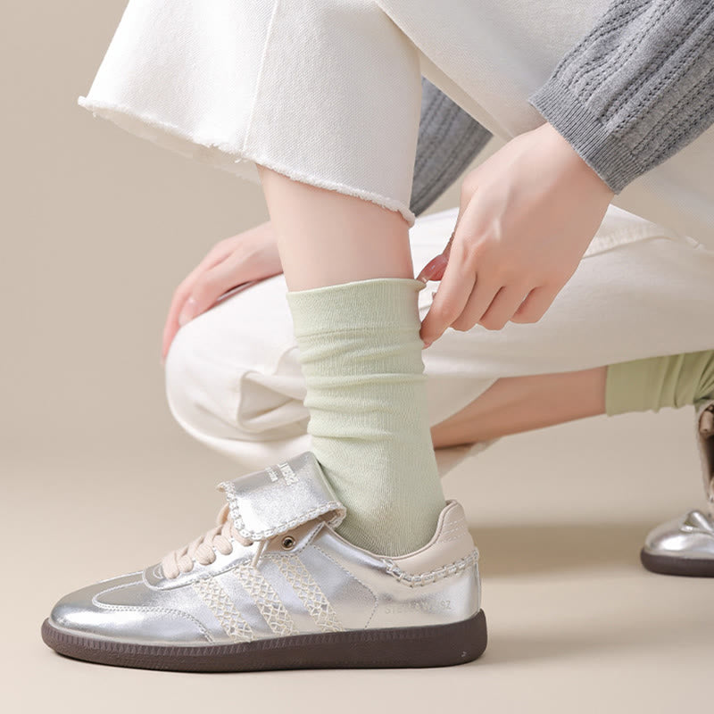 Chaussettes de nuit en coton doux pour la peau (8 paires) - image 7