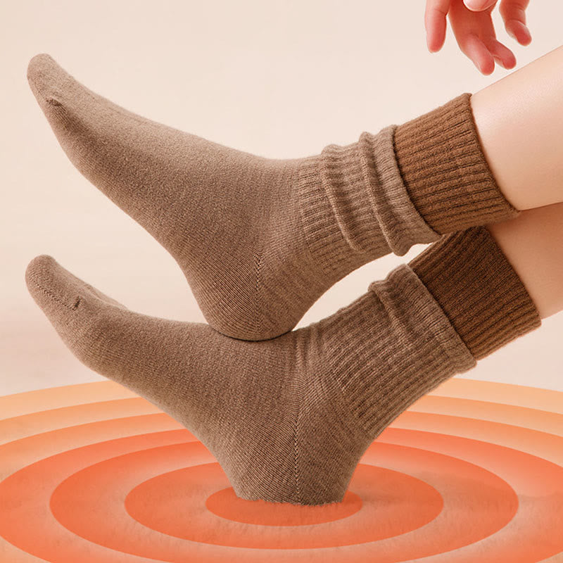 Chaussettes de nuit à bord élastique (2 paires) - image 6