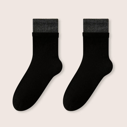 Chaussettes de nuit à bord élastique (2 paires) - Noir - EU36-40(US3-7) - image 11