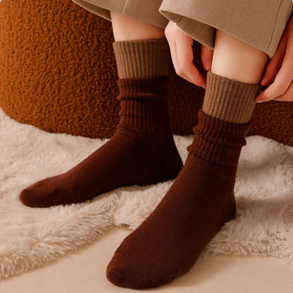 Chaussettes de nuit à bord élastique (2 paires) - image 1