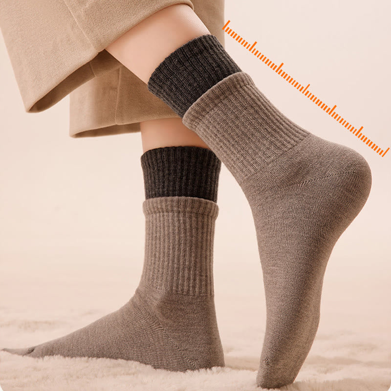 Chaussettes de nuit à bord élastique (2 paires) - image 4