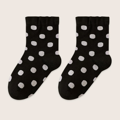 Chaussettes de nuit à pois (2 paires) - Noir - EU36-40(US3-7) - image 11