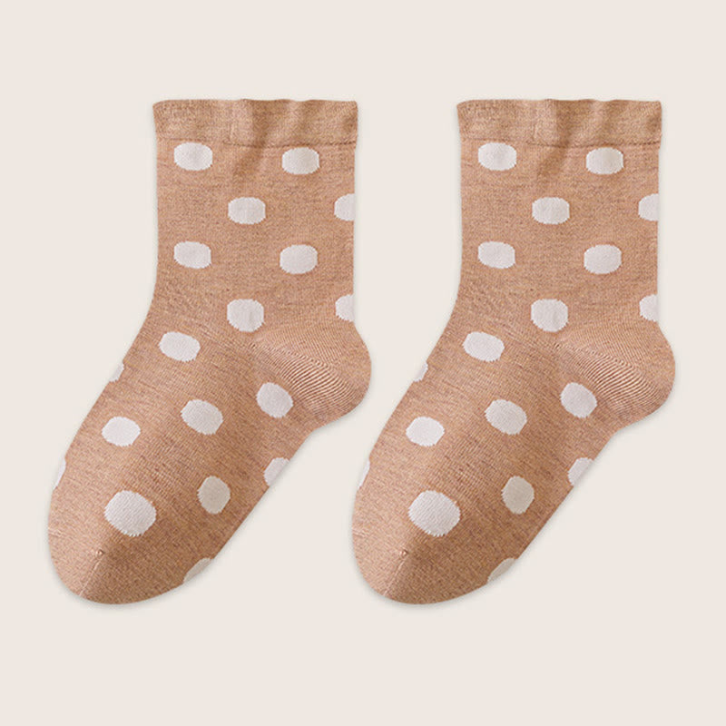 Chaussettes de nuit à pois (2 paires) - Rose - EU36-40(US3-7) - image 16