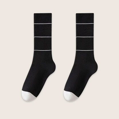 Chaussettes de nuit douces teintes naturellement (3 paires) - Noir - EU39-45(US6-11) - image 9