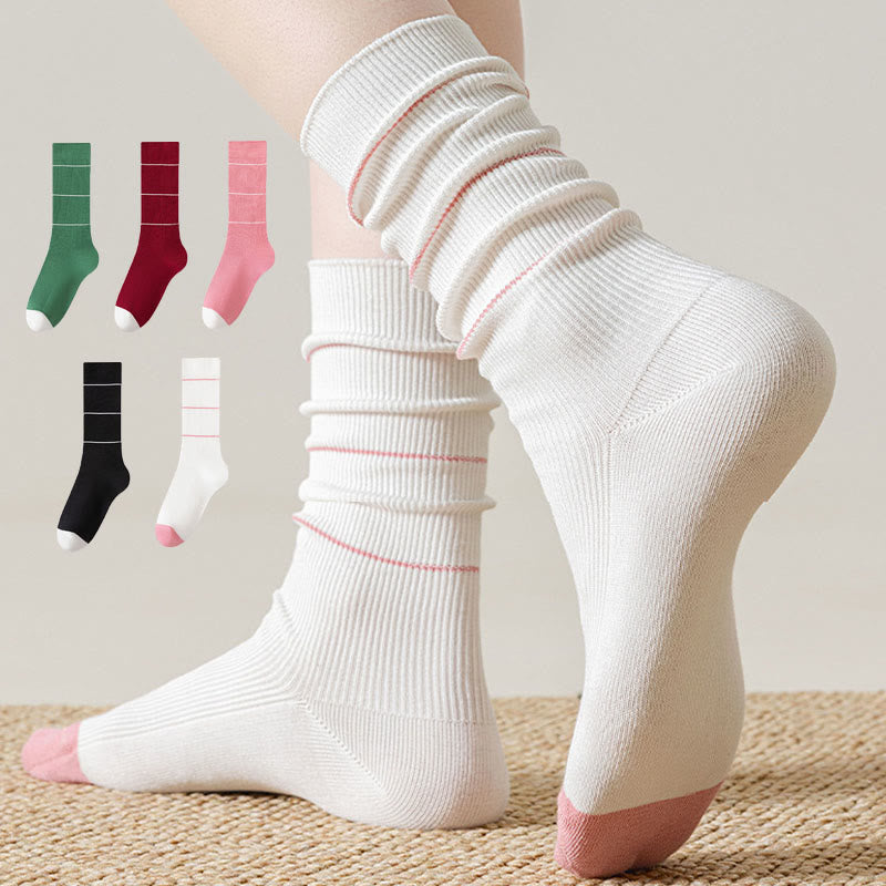 Chaussettes de nuit douces teintes naturellement (3 paires) - image 0