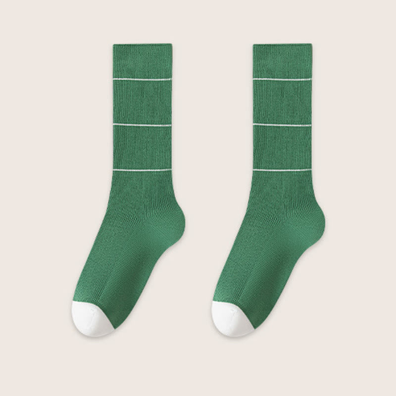 Chaussettes de nuit douces teintes naturellement (3 paires) - Vert - EU39-45(US6-11) - image 11