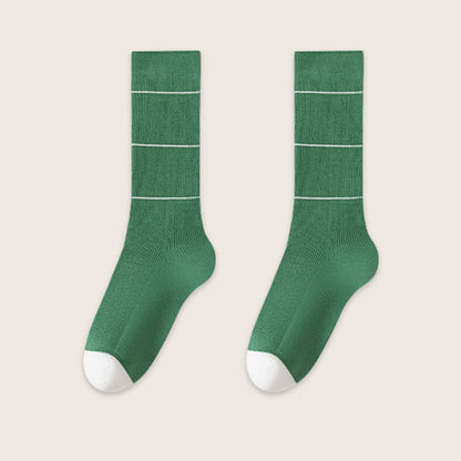Chaussettes de nuit douces teintes naturellement (3 paires) - Vert - EU39-45(US6-11) - image 11
