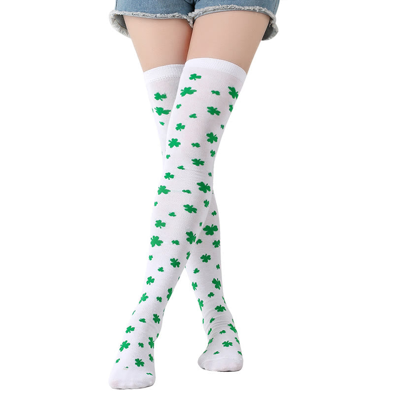 Chaussettes hautes Lucky Clover (3 paires) - B - One Size - image 6
