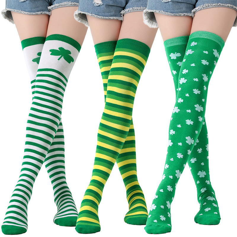 Chaussettes hautes Lucky Clover (3 paires) - image 1