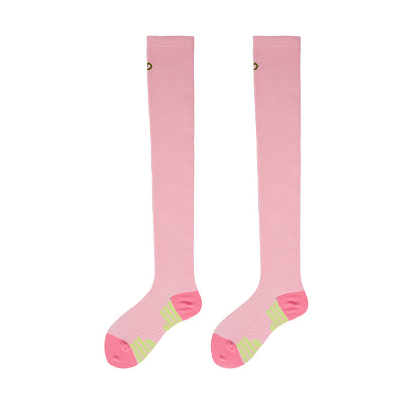Chaussettes de sport montantes (2 paires) - Rose - EU36-40(US3-7) - image 10
