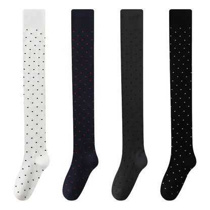 Chaussettes hautes à pois (2 paires) - image 13