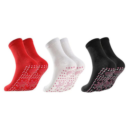 Chaussettes chaudes à l'armoise (3 paires) - Multicolore - EU36-42(US3-8.5) - image 14