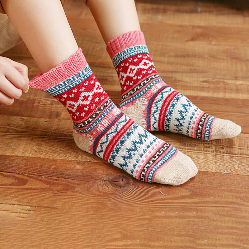 Chaussettes basses rétro à palette (5 paires) - image 8
