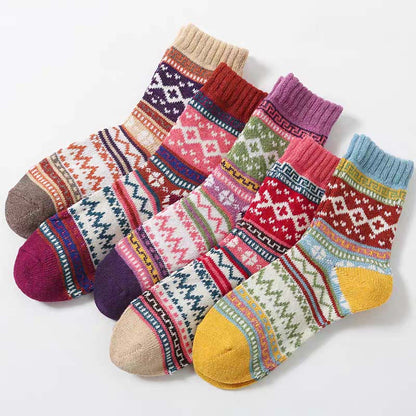 Chaussettes basses rétro à palette (5 paires) - image 1