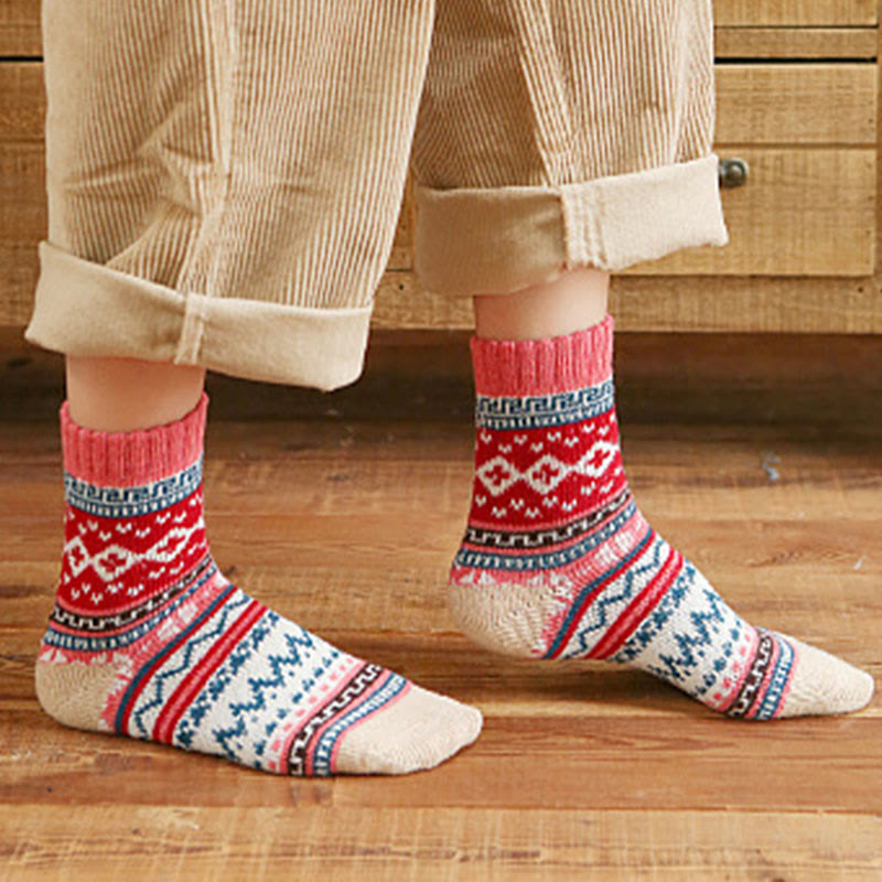 Chaussettes basses rétro à palette (5 paires) - image 6