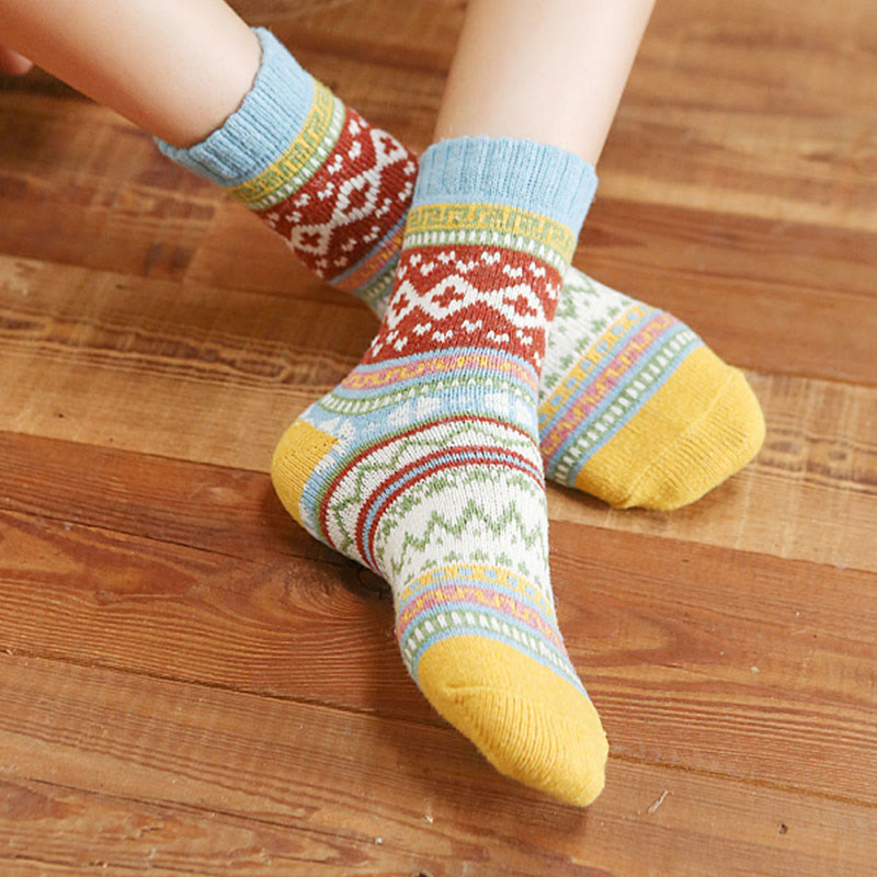 Chaussettes basses rétro à palette (5 paires) - image 3