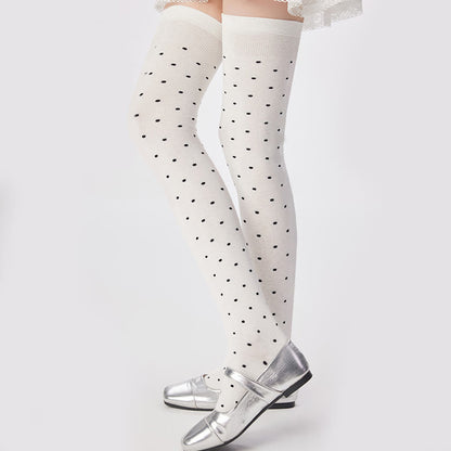Chaussettes hautes à pois (2 paires) - image 14