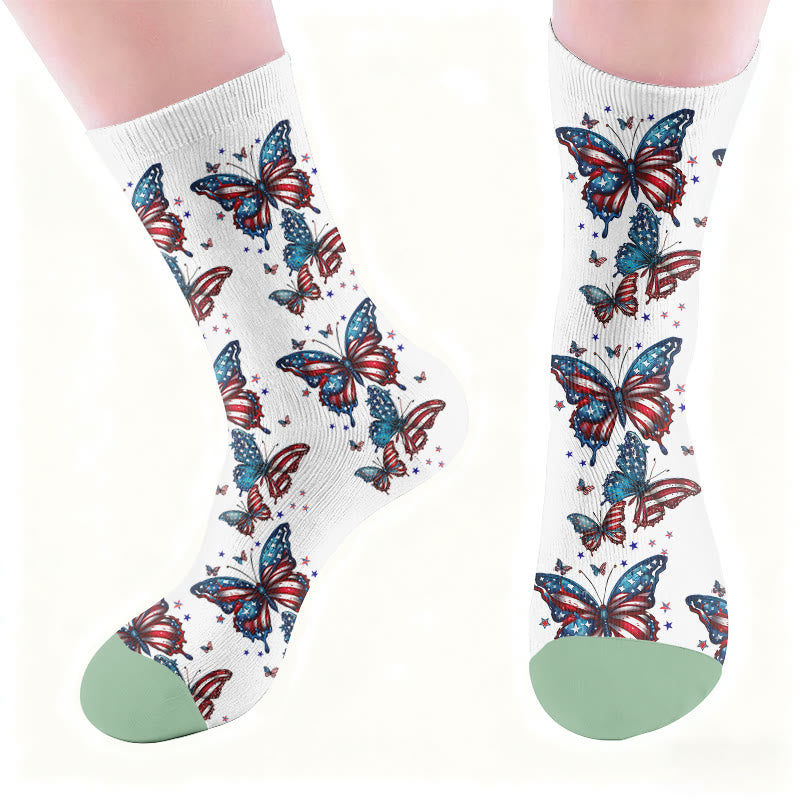 Chaussettes papillon à nœud papillon - image 4