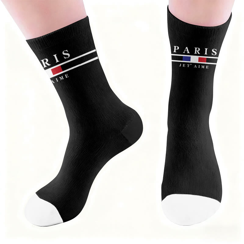 Chaussettes de course aux drapeaux de Paris - image 5