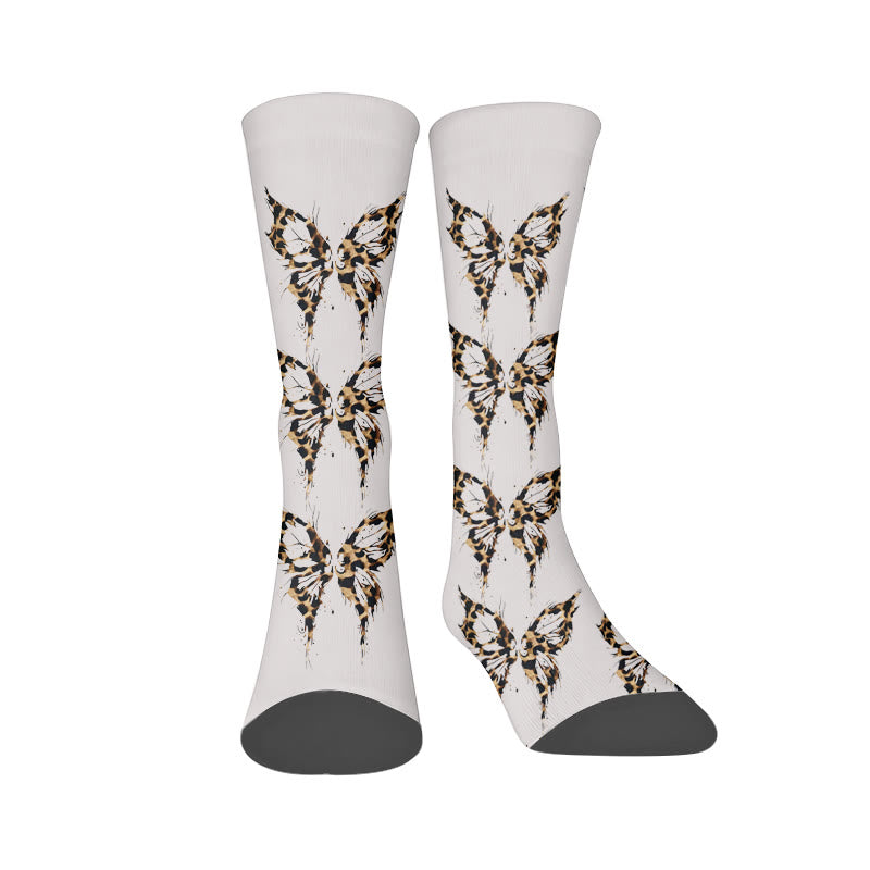Chaussettes léopard papillon cœur - Papillon (1 paire) - EU37-44(US4-10) - image 8