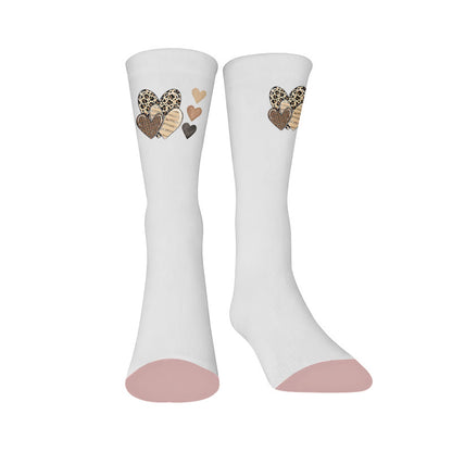 Chaussettes léopard papillon cœur - Cœur (1 paire) - EU37-44(US4-10) - image 9