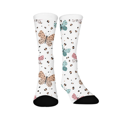 Chaussettes à café papillon et cœur - Papillon (1 paire) - EU37-44(US4-10) - image 7