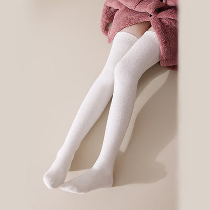 Chaussettes hautes unies grandes tailles (2 paires) - image 7