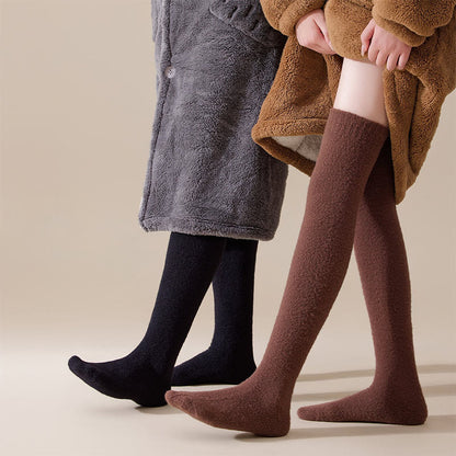 Chaussettes hautes unies grandes tailles (2 paires) - image 4