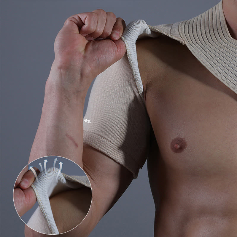 Attelle d'épaule à compression réglable et sécurisée - image 1