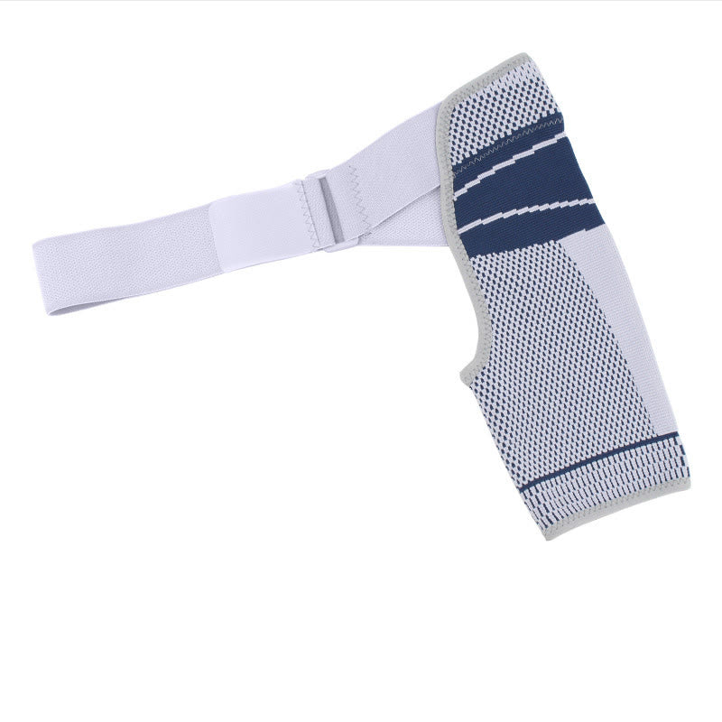 Attelle d'épaule à compression et soutien réglable - Bleu - L/XL - image 12