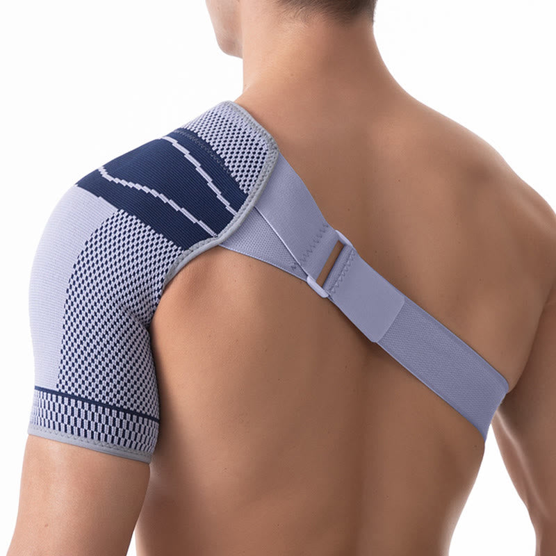 Attelle d'épaule à compression et soutien réglable - image 2