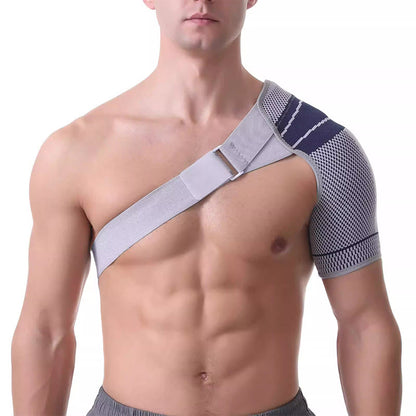 Attelle d'épaule à compression et soutien réglable - image 1