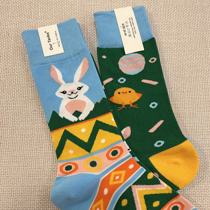 Chaussettes de Pâques Lapin (2 paires) - image 2
