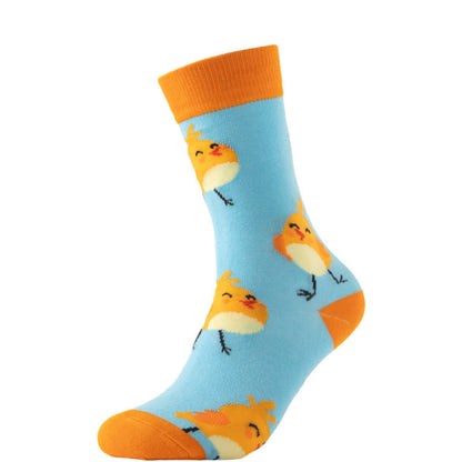 Chaussettes courtes à motif carotte de Pâques (6 paires) - image 2
