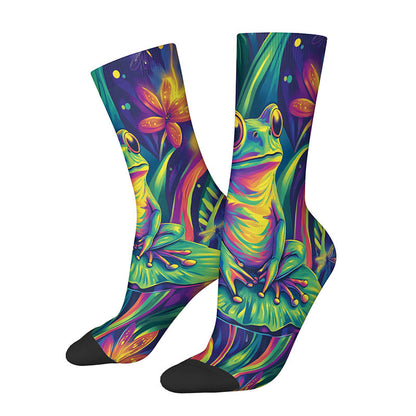 Chaussettes 3D Cheval Grenouille (4 paires) - image 3