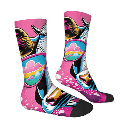 Chaussettes 3D Cheval Grenouille (4 paires) - image 6