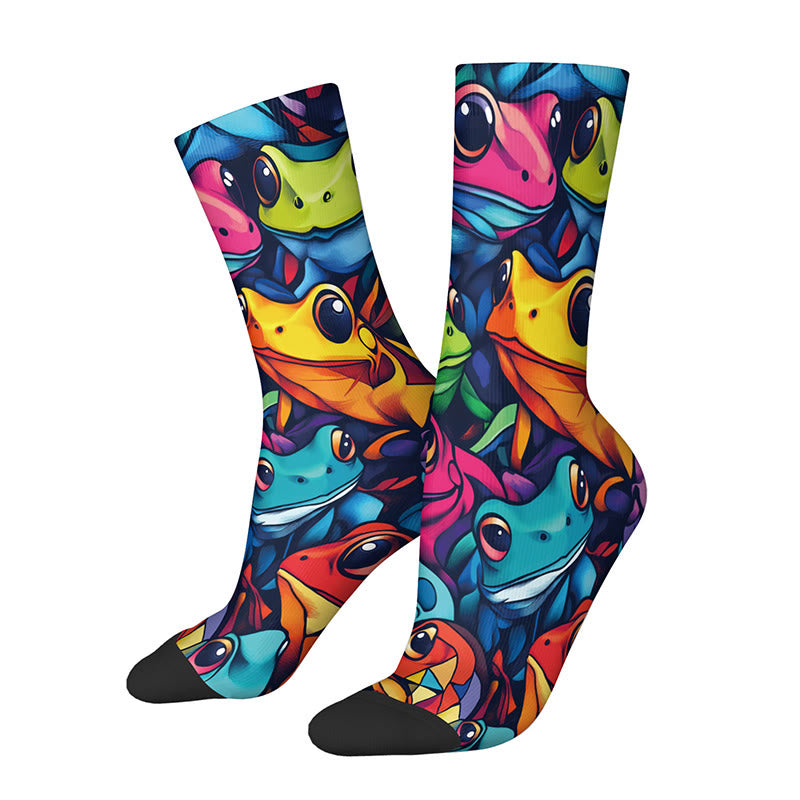 Chaussettes 3D Cheval Grenouille (4 paires) - image 5