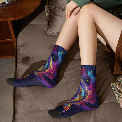 Chaussettes 3D Universe Quarter (4 paires) - image 3