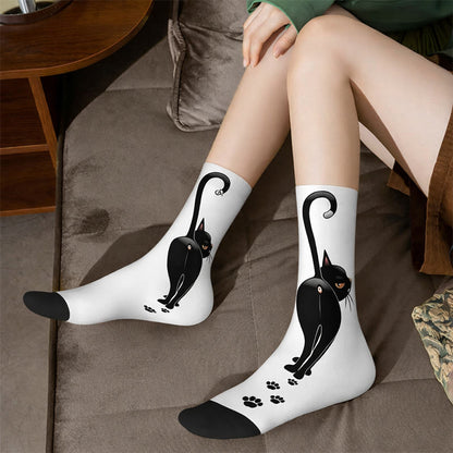 Chaussettes courtes 3D Chats (3 paires) - image 2