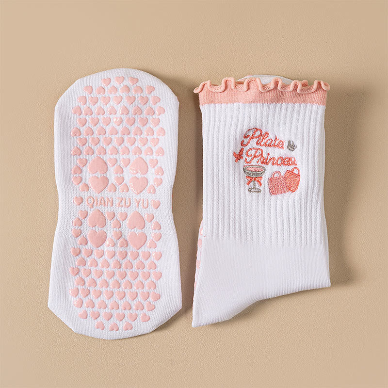 Chaussettes de yoga Cherry Coffee (4 paires) - image 6
