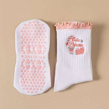 Chaussettes de yoga Cherry Coffee (4 paires) - image 6