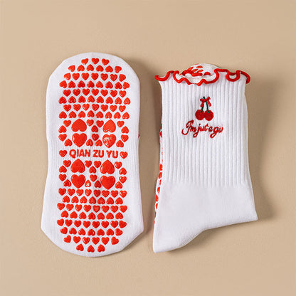 Chaussettes antidérapantes Cherry Coffee (4 paires) - image 9