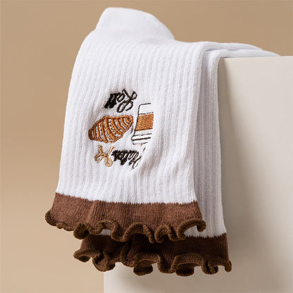 Chaussettes de yoga Cherry Coffee (4 paires) - image 13