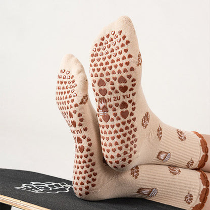 Chaussettes antidérapantes à motifs de fraises (2 paires) - image 1