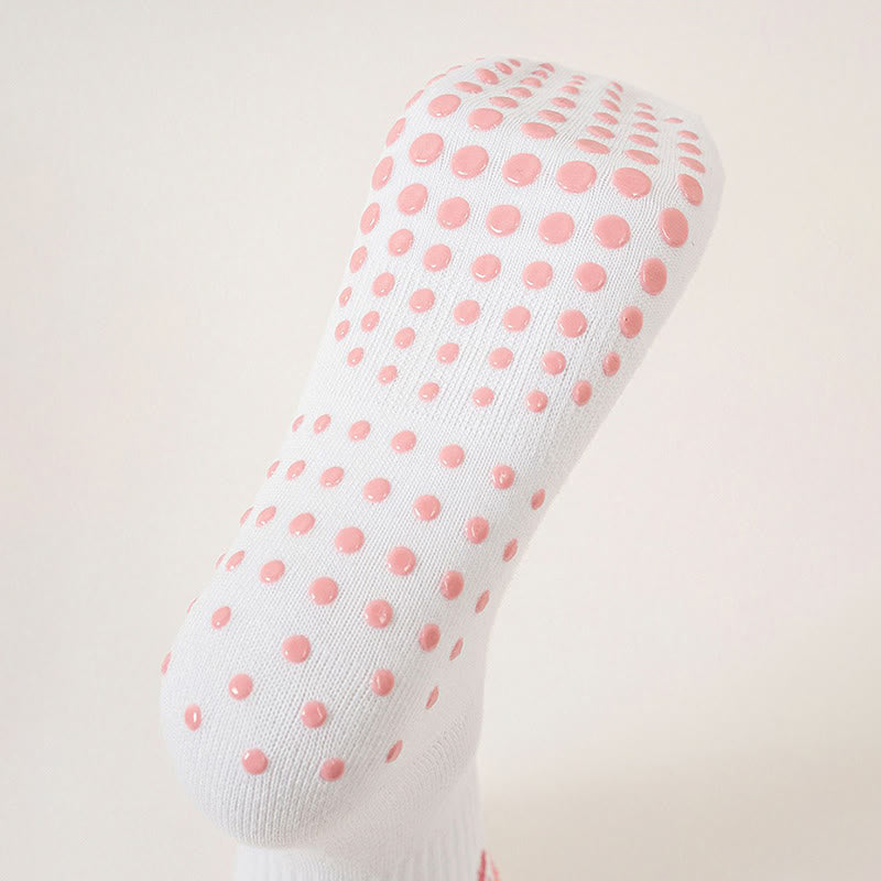 Chaussettes antidérapantes à broderie nœud délicate (4 paires) - image 11